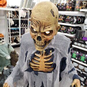 5.9' Lumbering Zombie Animated Decor